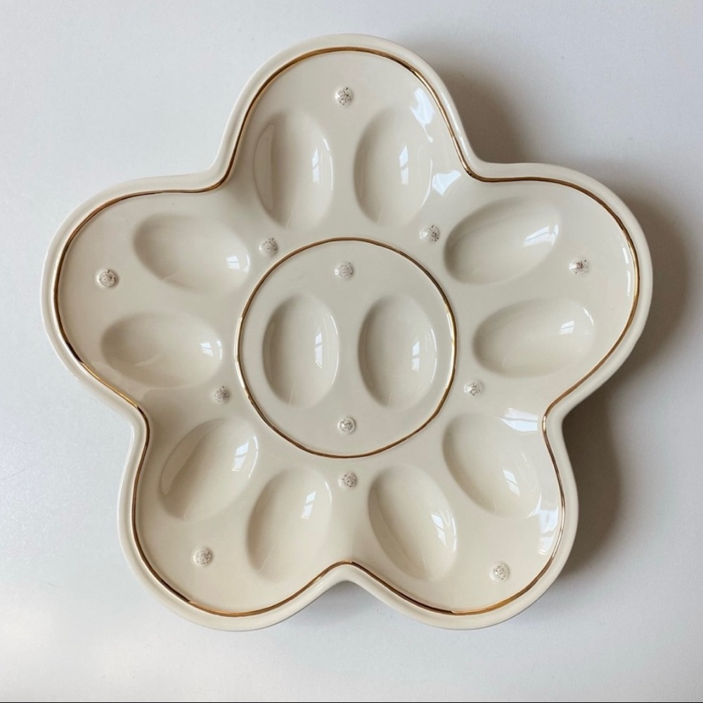 New Lenox Egg Platter - Picture 2 of 4
